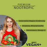 VEGAN+ Natürlicher Komplex zur Unterstützung veganer Ernährung