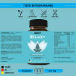 RELAX+ Natürliche Schlafhilfe & Entspannung